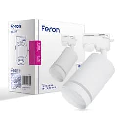 Трековый светильник Feron ML338 под белый лампу.