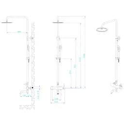 Душова система Aquatica (9722401) - мініатюра 2