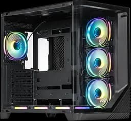Корпус QUBE MIRAGE 7 ARGB Black (MIRAGE_GBNU3) - мініатюра 2