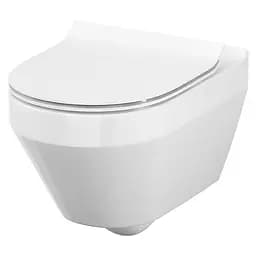 Унитаз подвесной Cersanit Crea CleanOn овальный K114-015