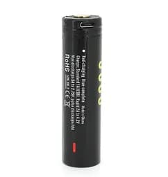 Акумулятор 18650 Li-Ion Soshine USB-3.7-3000 microUSB 5A 3000mAh - мініатюра 2