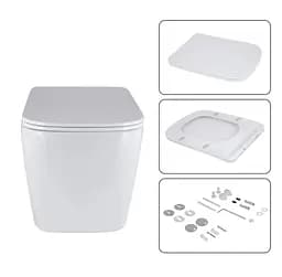 Набір Q-tap Nest 4 в 1 підвісний унітаз Tern Ultra Quiet 525x345x360 + комплект інсталяції QT17332303AW47511 - мініатюра 6