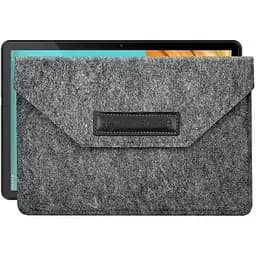 Чехол StatusCASE из войлока для планшета Blackview Tab 10 Pro Светло-серый