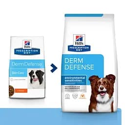 Сухий корм Hill’s Prescription Diet Derm Defense при атопічному дерматиті у собак з куркою 1.5 кг - мініатюра 3