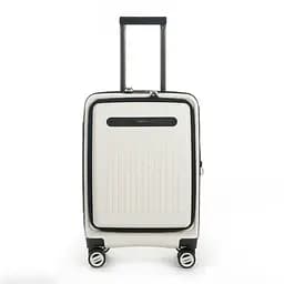 Валіза Bagland Velo S 40 л біла (00322020)