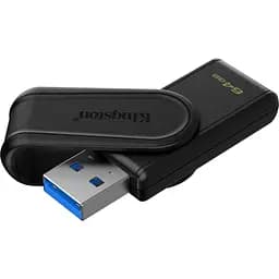 USB флеш-накопичувач Kingston DataTraveler Exodia S 64GB USB-A 3.2 Black (DTXS/64GB) [139606] - мініатюра 2