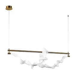 Люстра LED Levistella 7813168 (1200) AB, 18W, 3000K, бронзовий метал, стельова для вітальні