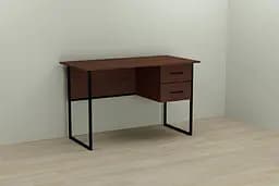 Комп'ютерний стіл Ferrum-decor Таккота 75x140x70 чорний ДСП Венге 16мм (FRD-105790)