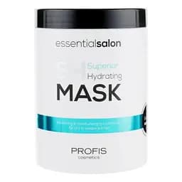 Зволожуюча маска для волосся Superior Hydrating Profis 1000 мл професійна косметика