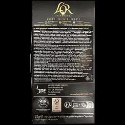 Набір кави в капсулах L'OR Espresso Biondo Intensity #4 Nespresso 10 упаковок х 10 шт. (100 капсул) - мініатюра 3