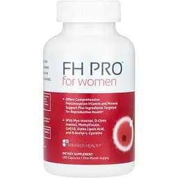 Репродуктивне здоров'я жінок Fairhaven Health Clinical-Grade Fertility Supplement 180 капсул