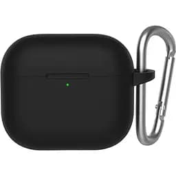 Чохол Blueo Liquid Silicone Case+Carbine для AirPods 4 Black (B44-A4BLK) [120741]