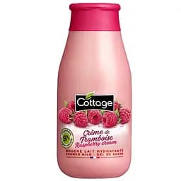 Молочко для душу Cottage Shower Milk Raspberry Cream зволожувальне 50 мл