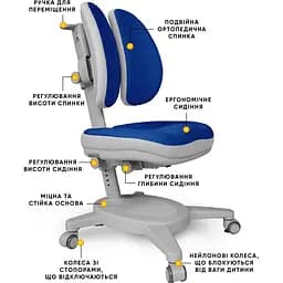 Дитяче крісло Mealux Onyx Duo DGB (Y-115 DGB) - мініатюра 3