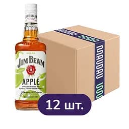 Упаковка ликера Jim Beam Apple 32.5% 12 л (1 л х 12 шт.)