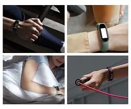 Силіконовий ремінець для Xiaomi MI Band 5 / MI Band 6 [Lavender] [49486] - мініатюра 4