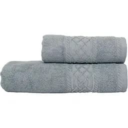 Набір махрових рушників LeLit для ванної 50x90 см, 70x140 см блакитний (le2000000270937)