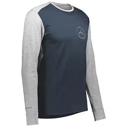 Термокофта Scott Defined Merino Blue/Grey Melange M (1081-277772.7037.007) - мініатюра 3