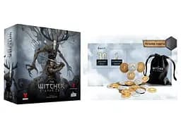Настольная игра Geekach Games Ведьмак. Старый мир - Делюкс издание + Металлические монеты (укр.) (GKCH025WS+1)