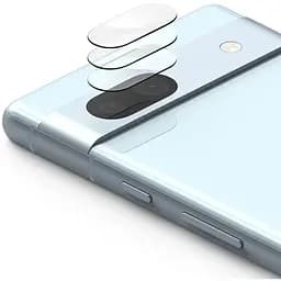 Захисне скло для камери смартфона Tempered Glass Google Pixel 7a Transparent