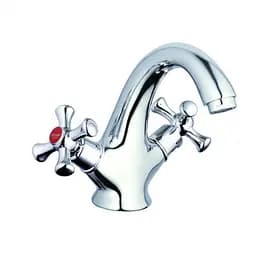 Змішувач для умивальника Zegor DAK1-A827 двовентильний 30412