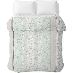 Пододеяльник Home Line Уют бязь 145х215 см капучино-ментоловый (173546)