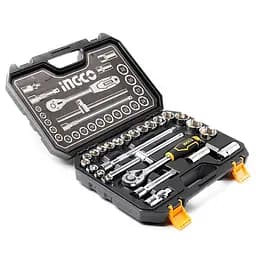 Набір торцевих головок з тріскачкою Ingco Industrial 1/2" 25 предметів (HKTS12251) - мініатюра 2