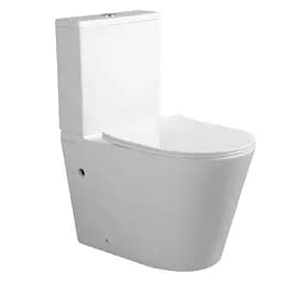 Унитаз-компакт Mixxus Bevel-0404-T3 660x360x800 мм, система смыва Tornado 3.0 MI6726, Белый