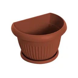 Кашпо настенное Idea Home 18 см (3110-IH-теракотовий)