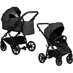 Коляска універсальна 2 в 1 Tutis Leo black (1222020)