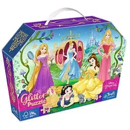 Пазл Trefl глітерний Чарівні принцеси Принцеси 70 ел. (53017)