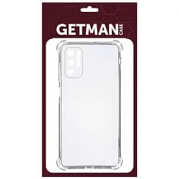 TPU чохол Getman Ease logo посилені кути Full Camera для Xiaomi Redmi Note 10 5G / Poco M3 Pro Безбарвний прозорий - мініатюра 5