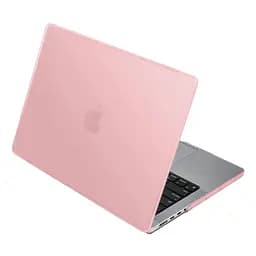 Чохол-накладка для MacBook Pro 16 M5 Pro-M2 Pro/M5 Max-M1 Max, рожевий, Matte Shell, матовий, пластиковий, захисний аксесуар для ноутбука, протиударний, з вентиляцією та доступом до портів, для макбука, ArmorStandart (ARM80492)