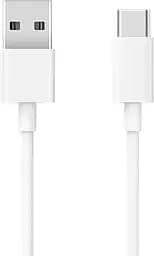 Кабель Xiaomi USB - Type-C 3A (SJX14ZM) 1 м белый