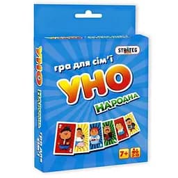 Настольная игра "UNO народняа" 7014 Strateg, в коробке (4820175998829)