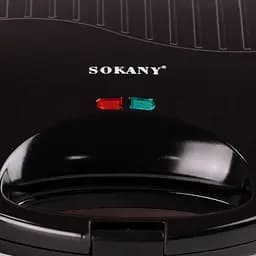 Електрична горішниця Sokany SK-805 на 12 горішків з антипригарним покриттям 750Вт Чорний - мініатюра 3