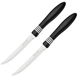 Набір ножів для стейку Tramontina Cor&Cor Black 127 мм 2 шт. (23450/205)