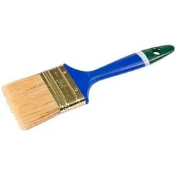 Пензель малярський плоский Mastertool англійський 2.5" (в упаковці 6 шт.)