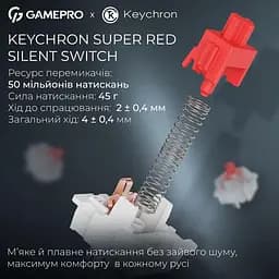 Клавіатура GamePro Asgard Ragnar (MK285BL) - мініатюра 7