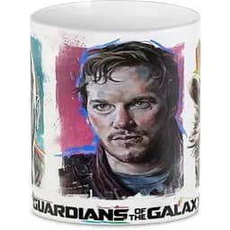 Кухоль GeekLand Галактики Guardians of the Galaxy троє GG.02.026 330 мл білий