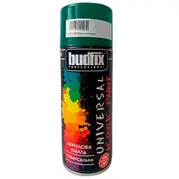 Аерозольна фарба Budfix універсальна 400 мл RAL 6005 темно-зелена (83597)