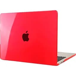 Пластиковая накладка (верх и низ) Hardshell Case для Apple MacBook Air 15.3'' M2 A2941 2023 Crystal Red [98195]