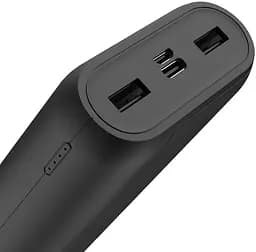 Портативна батарея XO PR122 20000 mAh Black - мініатюра 3