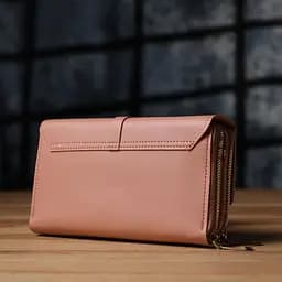Жіночий клатч на плече з екошкіри Vintage s_15144 рожевий - мініатюра 8