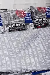 Підковдра Moon&Star Бязь Gold Люкс New York King Size 220x240 см - мініатюра 3