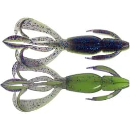 Силікон Keitech Crazy Flapper 4.4" PAL#06 Violet Lime Berry (6 шт/уп)