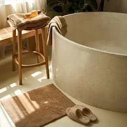 Рушник MBM HOME Шепіт 70x140 см коричневий (BT-21 L BROWN) - мініатюра 18