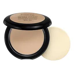Компактна пудра для обличчя IsaDora Velvet Touch Ultra Cover SPF 20, відтінок 66 (Warm Beige), вага 7,5 г (551395) - мініатюра 2