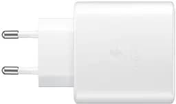 Зарядний пристрій - блок Travel adapter OEM (EP-TA845) USB-C 45W PD білий - мініатюра 2