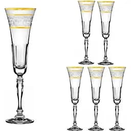 Набір келихів для шампанського Lora Камена 180 мл 6 шт. NGC141SETCHAMP-D